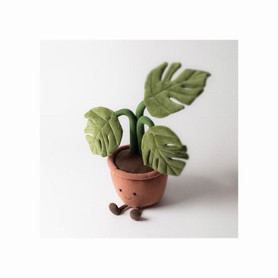 Jellycat Monstera Plant Australia | 163825RPW